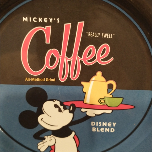 4 Mickey’s Coffee Disney Blend Really Swell Plates All-Method Grind Mouse Plates - Picture 13 of 15
